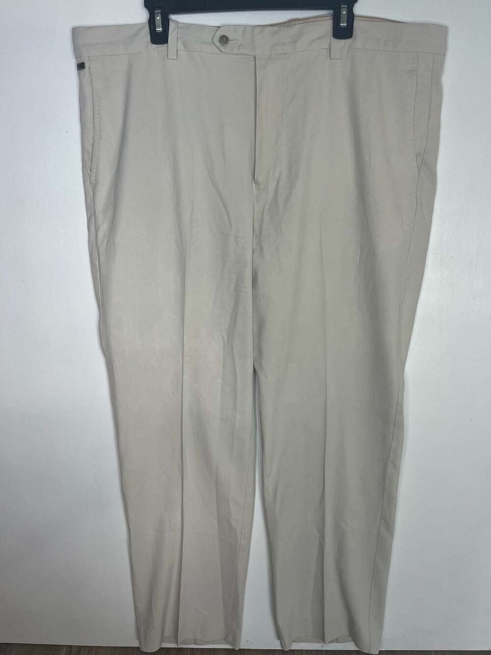 Tommy Bahama 40x32 Beige Silk Blend Dress Pants Chinos